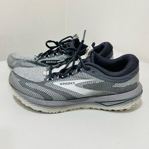 Brooks‎ Revel 7 Mens 9,5 Shoes Gray Walking Sneaker Running 1104351D014 Gym